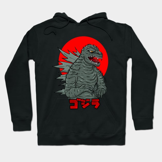 Gojira Hoodie by Fede_Gramajo